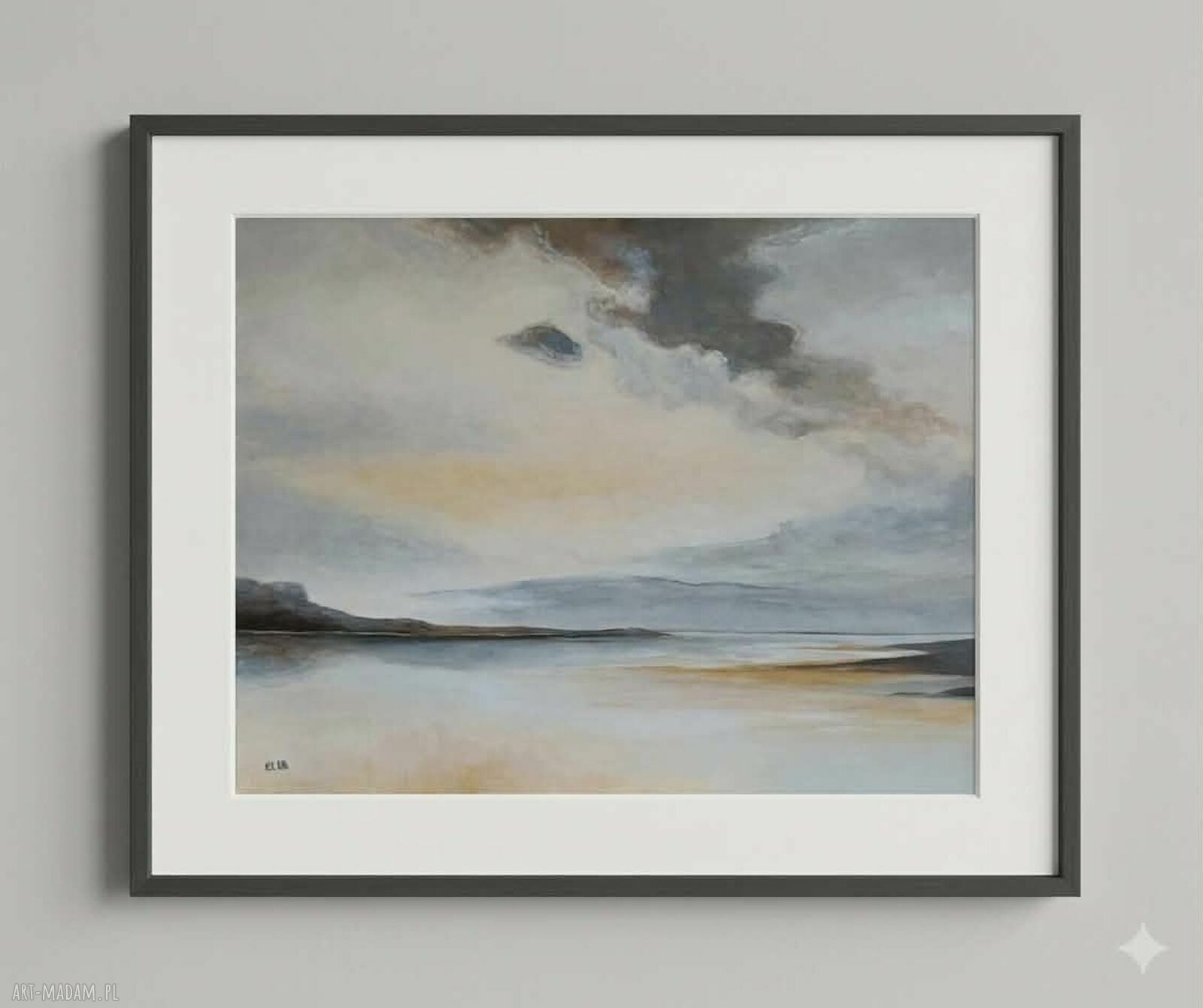 Spokojna Przystań - obraz akrylowy na płótnie 50x60 cm