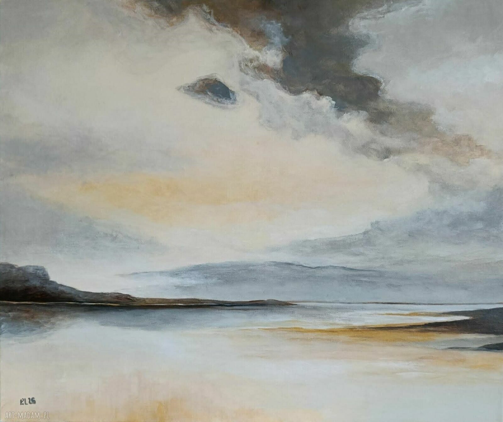 Spokojna Przystań - obraz akrylowy na płótnie 50x60 cm
