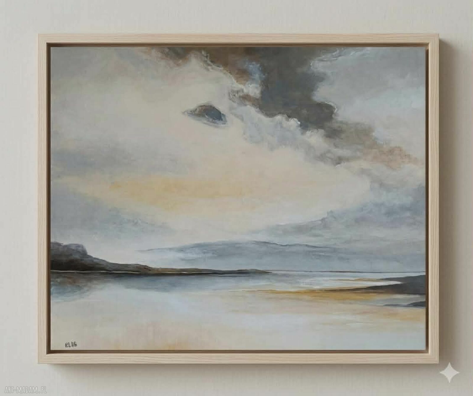 Spokojna Przystań - obraz akrylowy na płótnie 50x60 cm