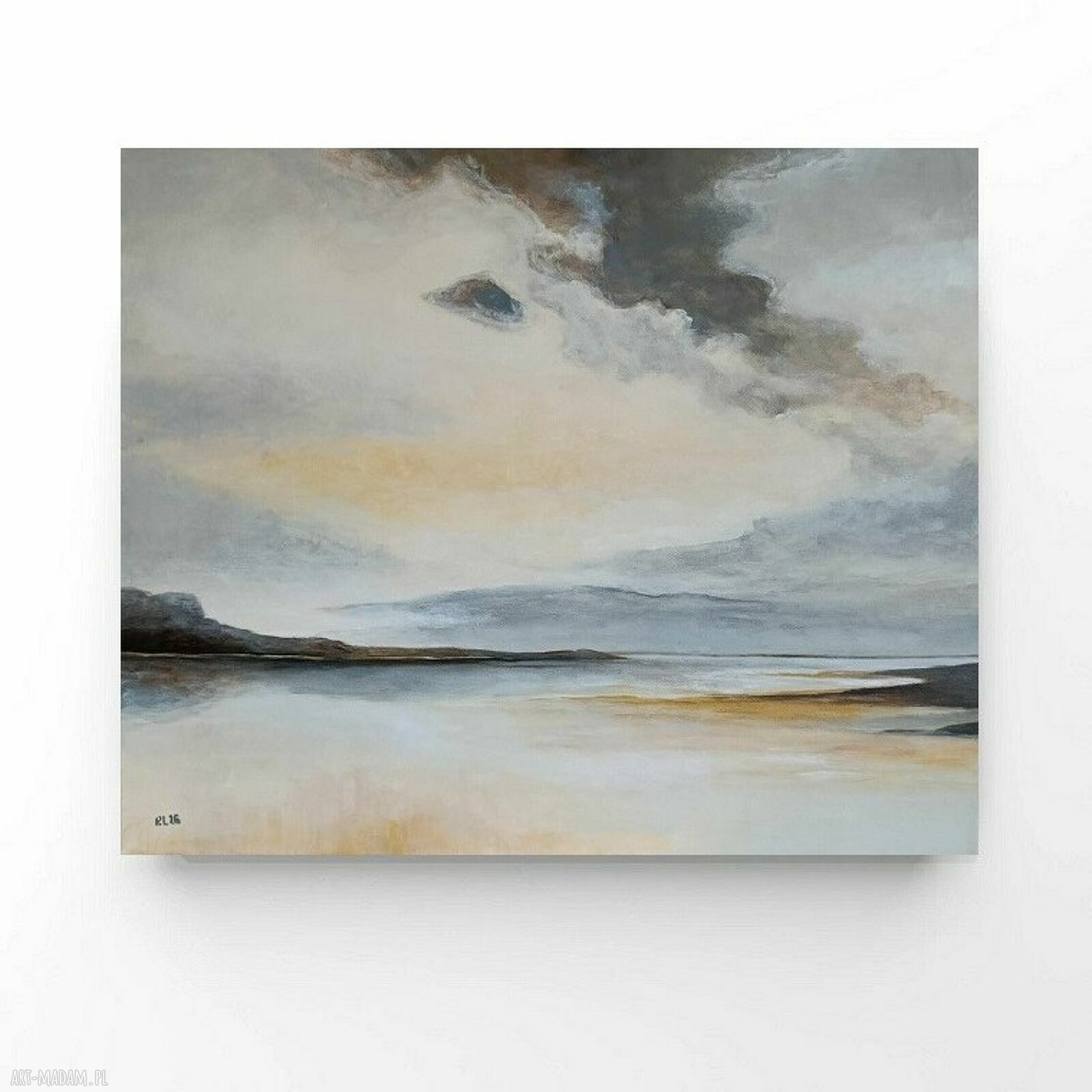 Spokojna Przystań - obraz akrylowy na płótnie 50x60 cm