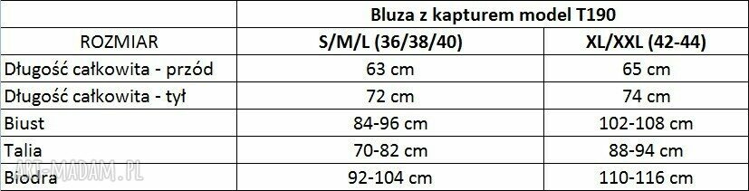 Sportowa bluza z kapturem typu kimono - jasnoszary