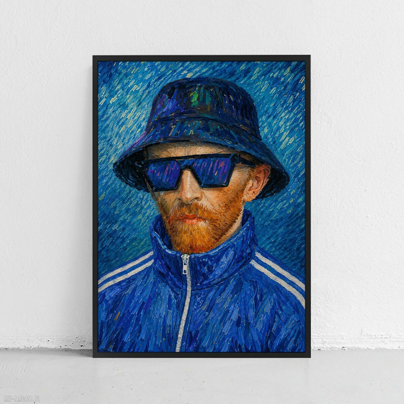 Plakat Vincent van Gogh w sportowym stylu 50x70 cm