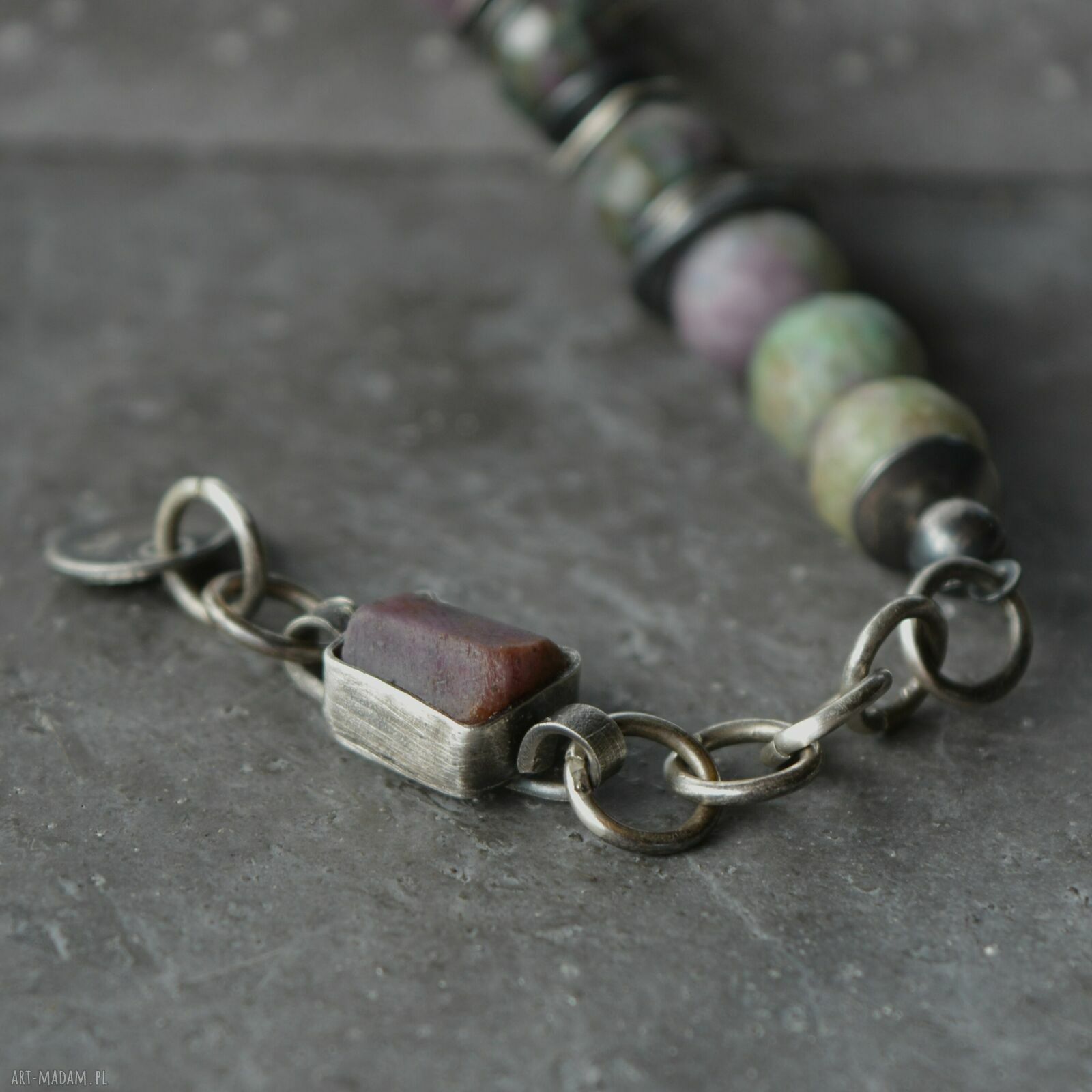 Ręcznie robiona bransoletka damska handmade