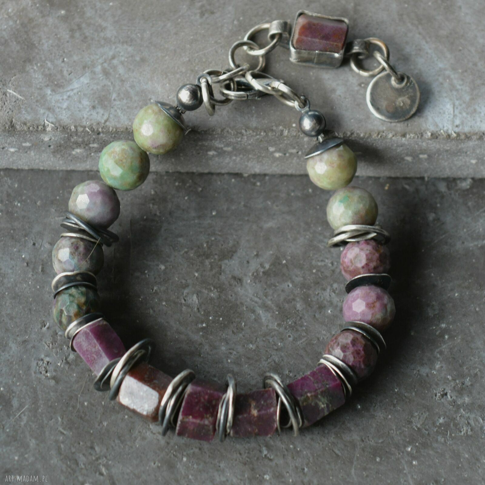 Ręcznie robiona bransoletka damska handmade
