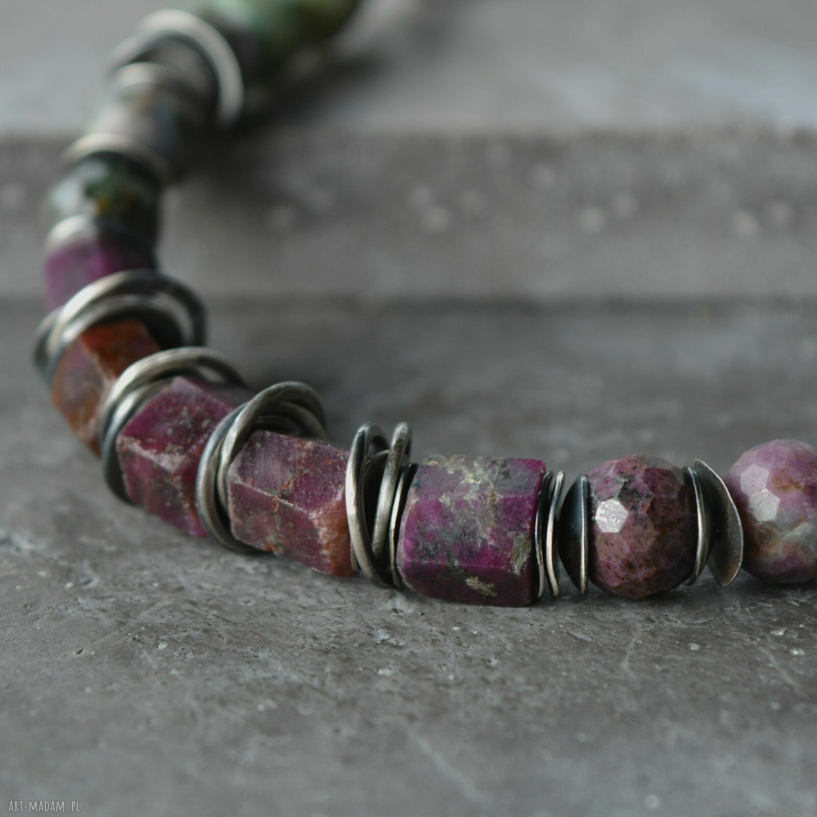 Ręcznie robiona bransoletka damska handmade