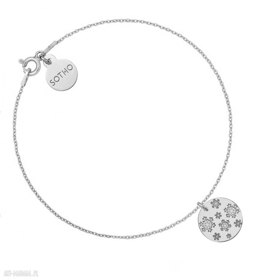 Pomysł upominki święta? Srebrna bransoletka grawerowanymi