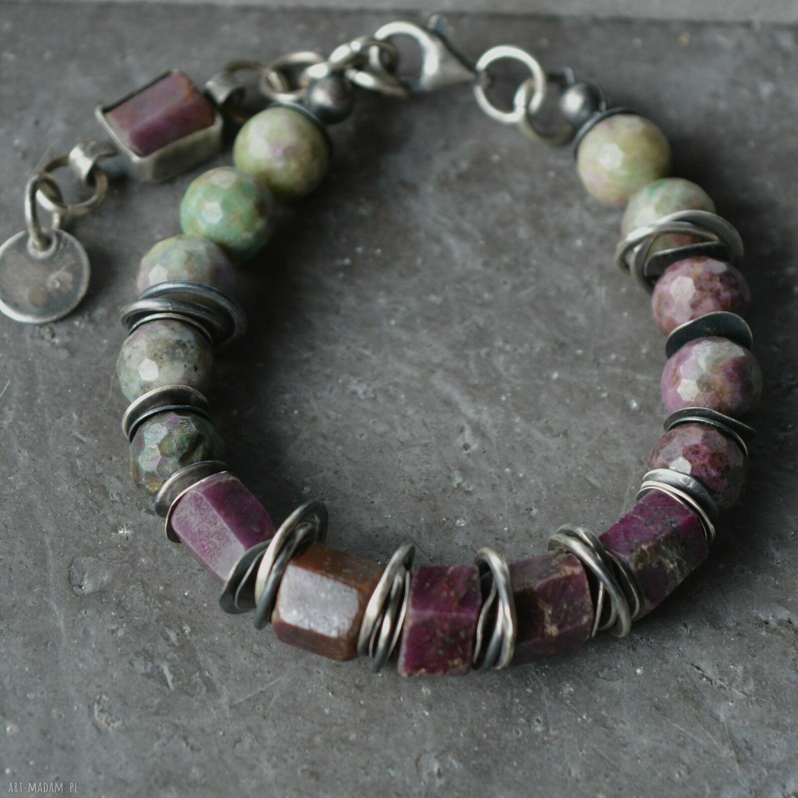 Ręcznie robiona bransoletka damska handmade