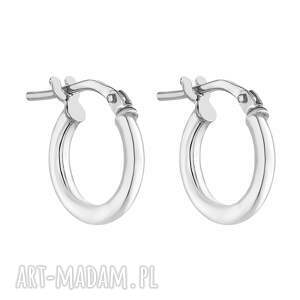 sotho srebrne kolczyki małe kółeczka - srebrne kolczyki