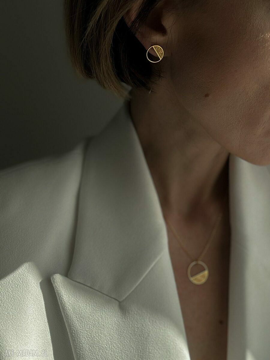 kolczyki: Srebrne ozdobne kolczyki kółeczka handmade