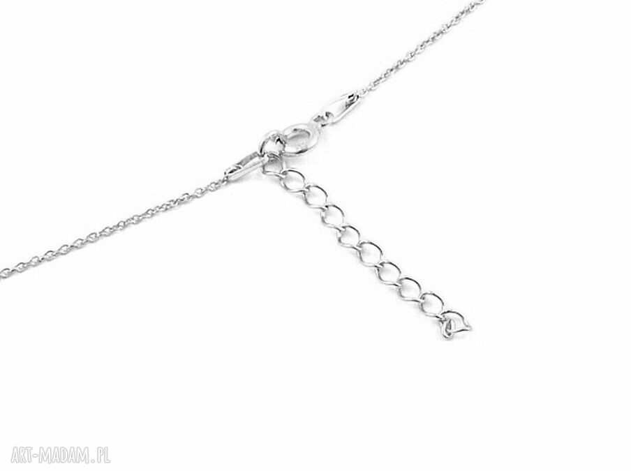 Srebrny naszyjnik symbol ichthys - ryba