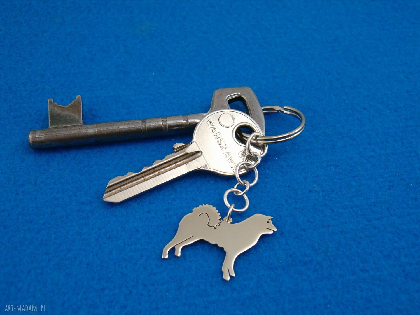 AKITA w srebrze 925 - brelok, który zawsze przypomina o Twoim psim sercu