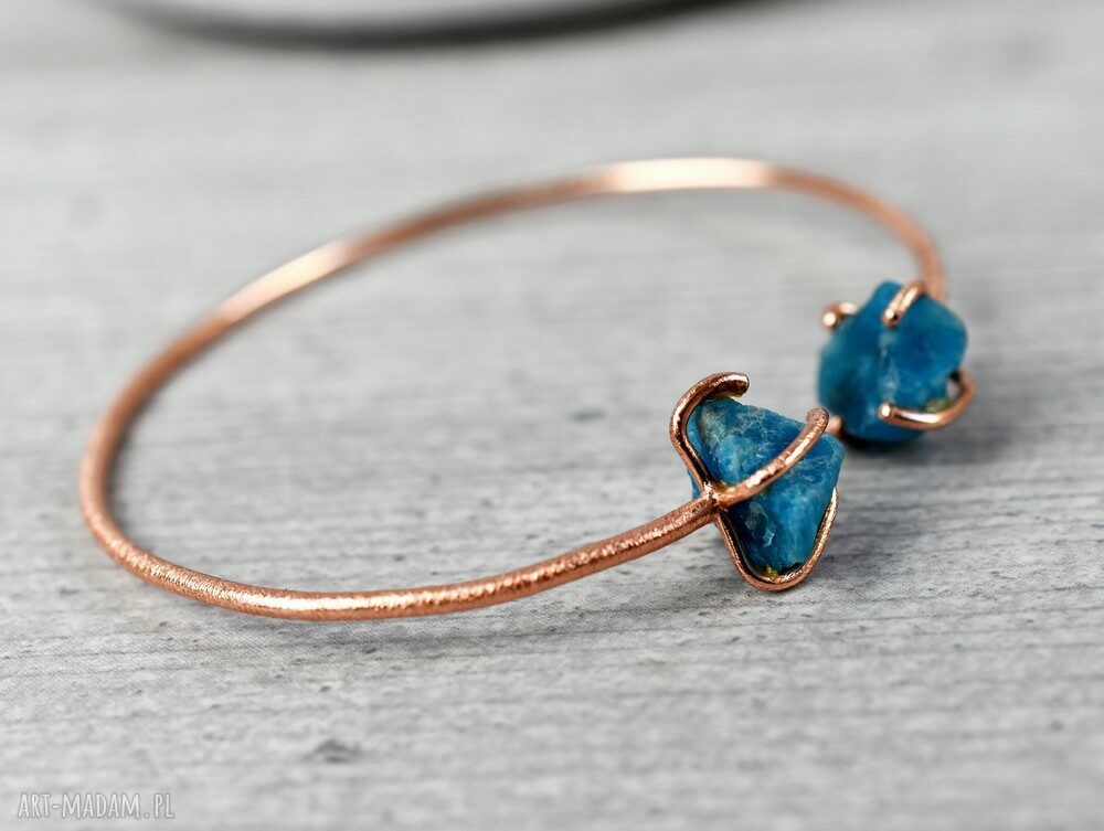 bransoletki: APATYT 925/18k Różowo pozł. bransoletka Hand Made