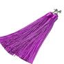 handmade kolczyki chwosty maxi boho /purple vol. 3/