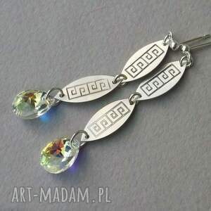 artimum p - elegant swarovski long -crystal ab