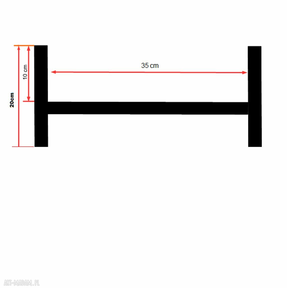 Kwietnik - stojak na kwiaty dąb natural do donic max 20 cm (h 20 cm)