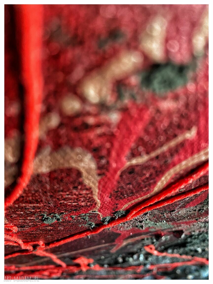 Struktury - Syzyf (Structures - Sisyphus) - obraz strukturalny 60x80 cm