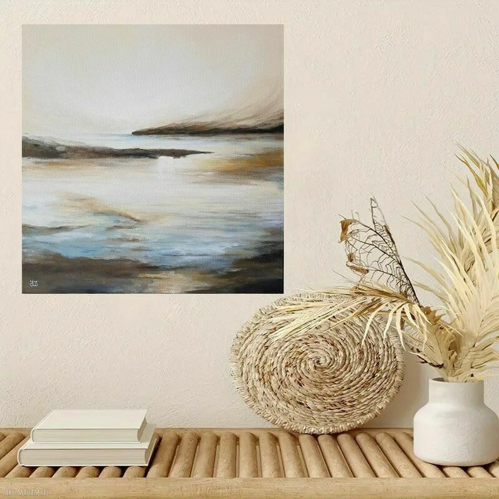 Subtelność - obraz akrylowy 50x50 cm, kwadrat, gotowy do powieszenia