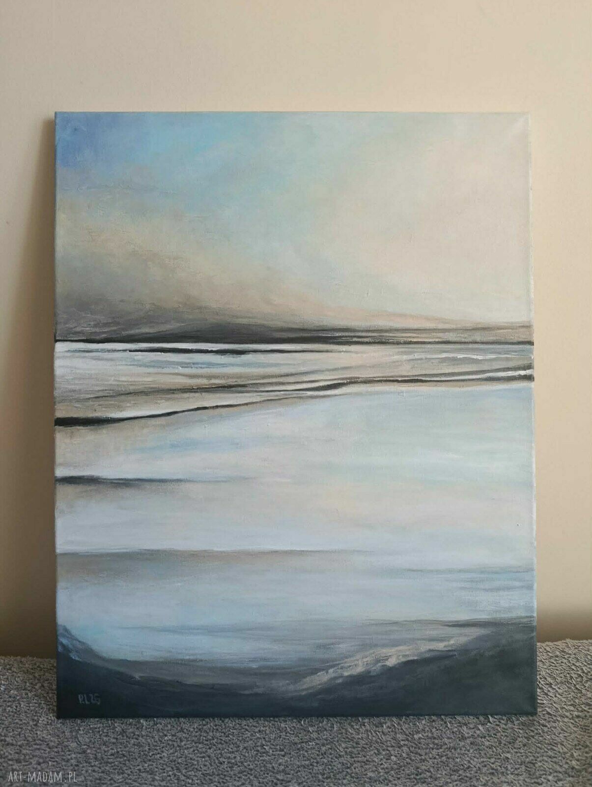 Subtelny obraz akrylowy na płótnie 50 x 40 cm