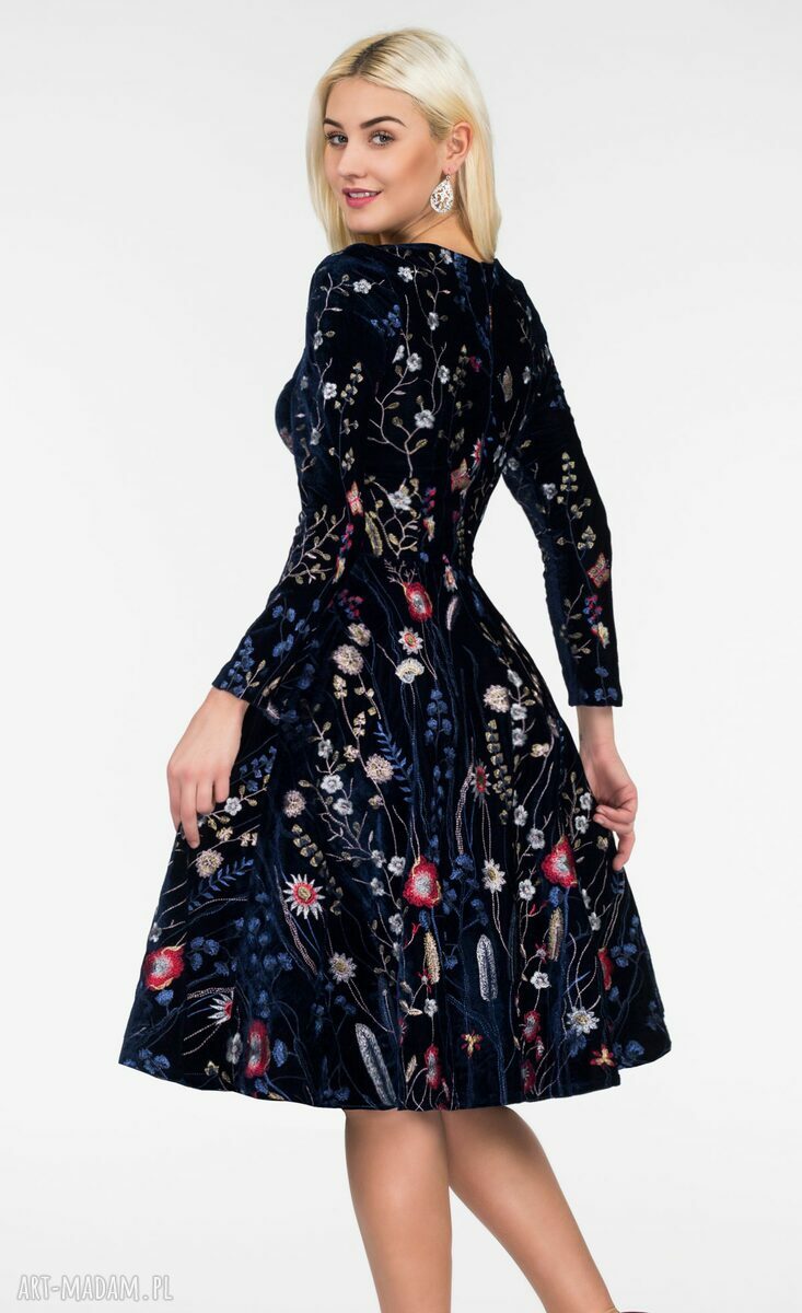 Sukienka CHLOE Midi Elwira hand made