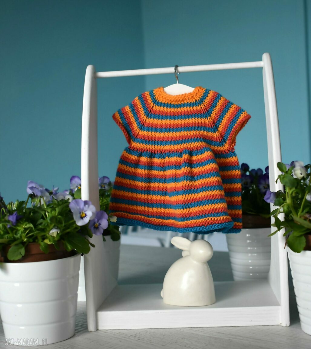 lalki: Sukienka dla lalki lub misia ok. 40 cm. autorskie