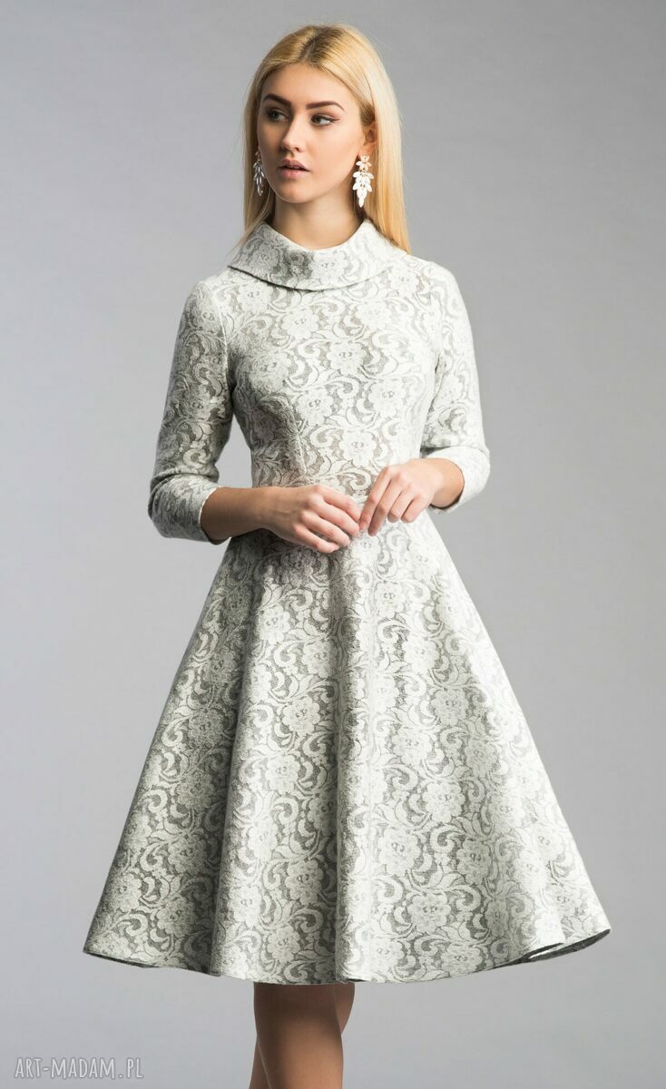 Sukienka DONNA Midi Noemi Ręcznie robione