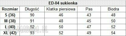 Sukienka dresowa z zamkami w kolorze niebieskim - Ella Dora
