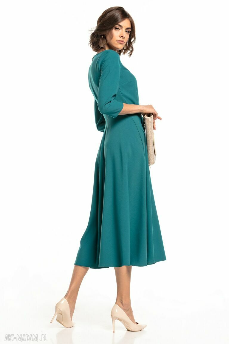 Elegancka sukienka maxi z zamkiem - idealna na prezent