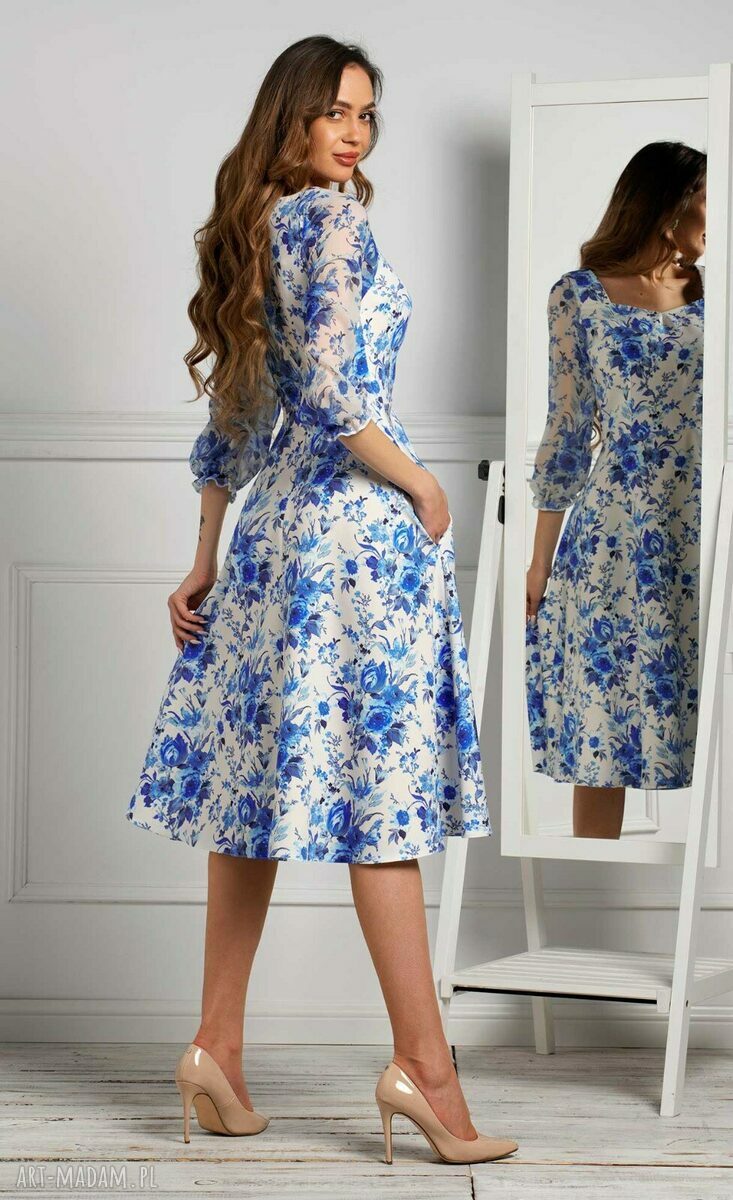Sukienka EMMA Total Midi Rafaella Hand Made