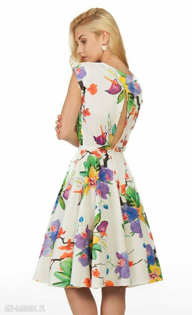 Sukienka INES Midi Justine HandMade