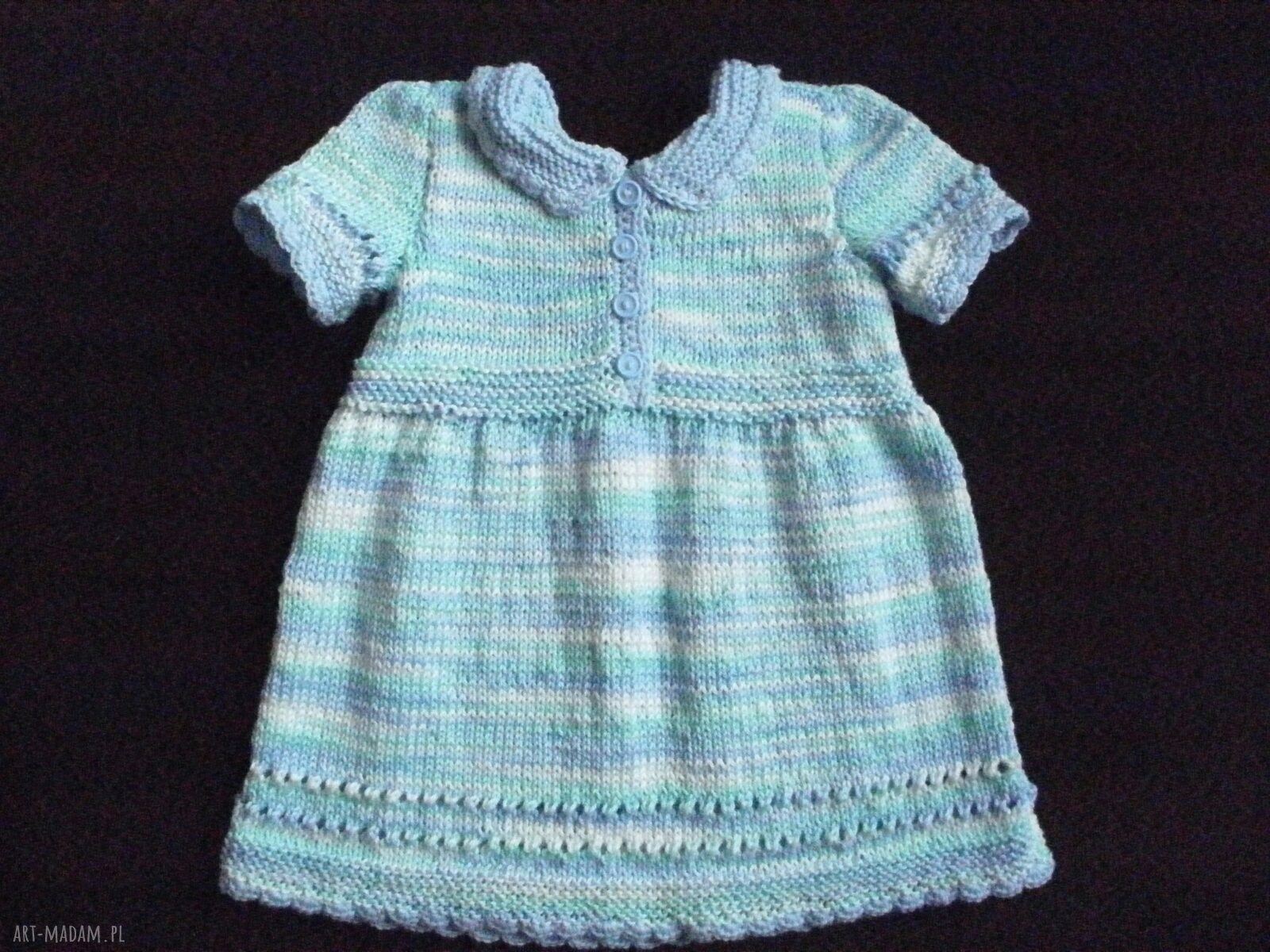Sukienka, kapelusz i torebeczka w komplecie - handmade (74/80)