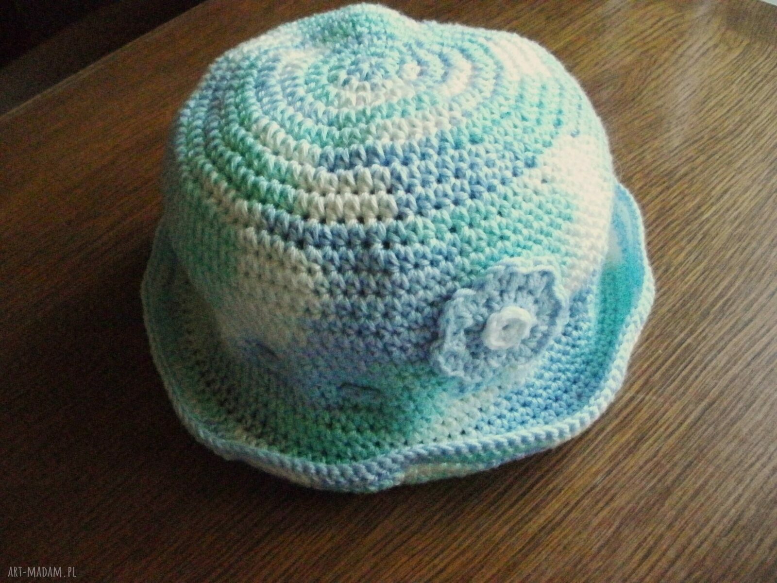 Sukienka, kapelusz i torebeczka w komplecie - handmade (74/80)