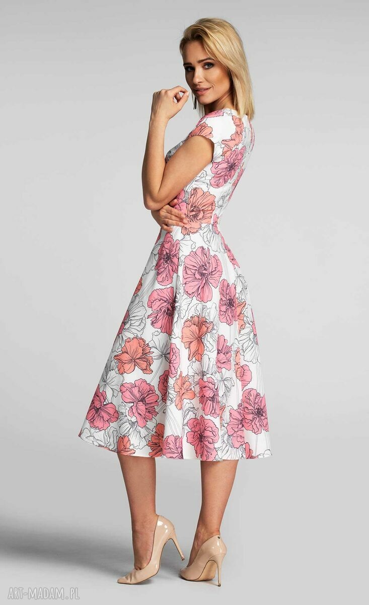 Sukienka KLARA Total Midi Rozetka hand made