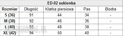 Czerwona sukienka kontrafałda 002 Ella Dora - elegancja na wesele i uroczystości