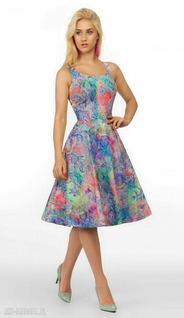 Sukienka LIZA Midi Tunesja HandMade