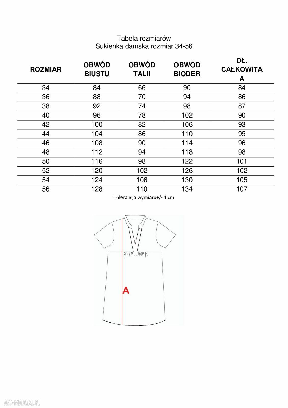 Sukienka damska lniana Santi beżowo-czarne liście oversize