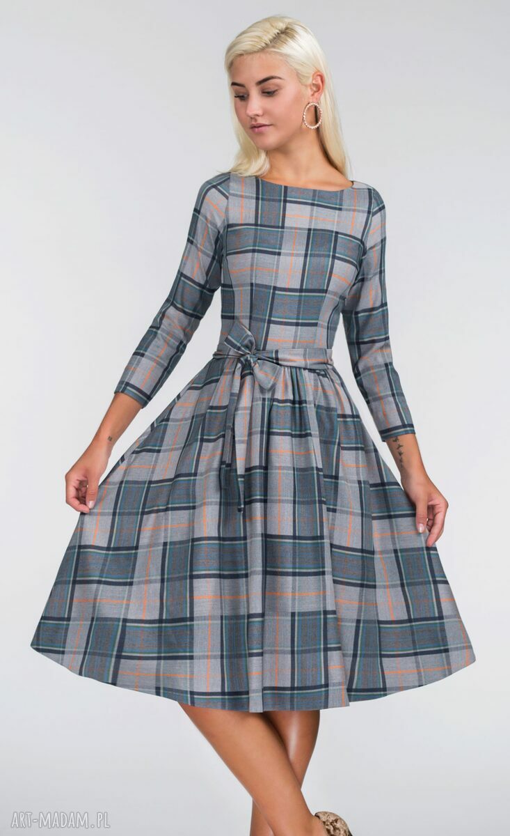 Sukienka MARIE 3/4 Midi Jenna HandMade