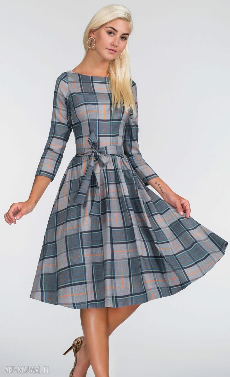 Sukienka MARIE 3/4 Midi Jenna HandMade