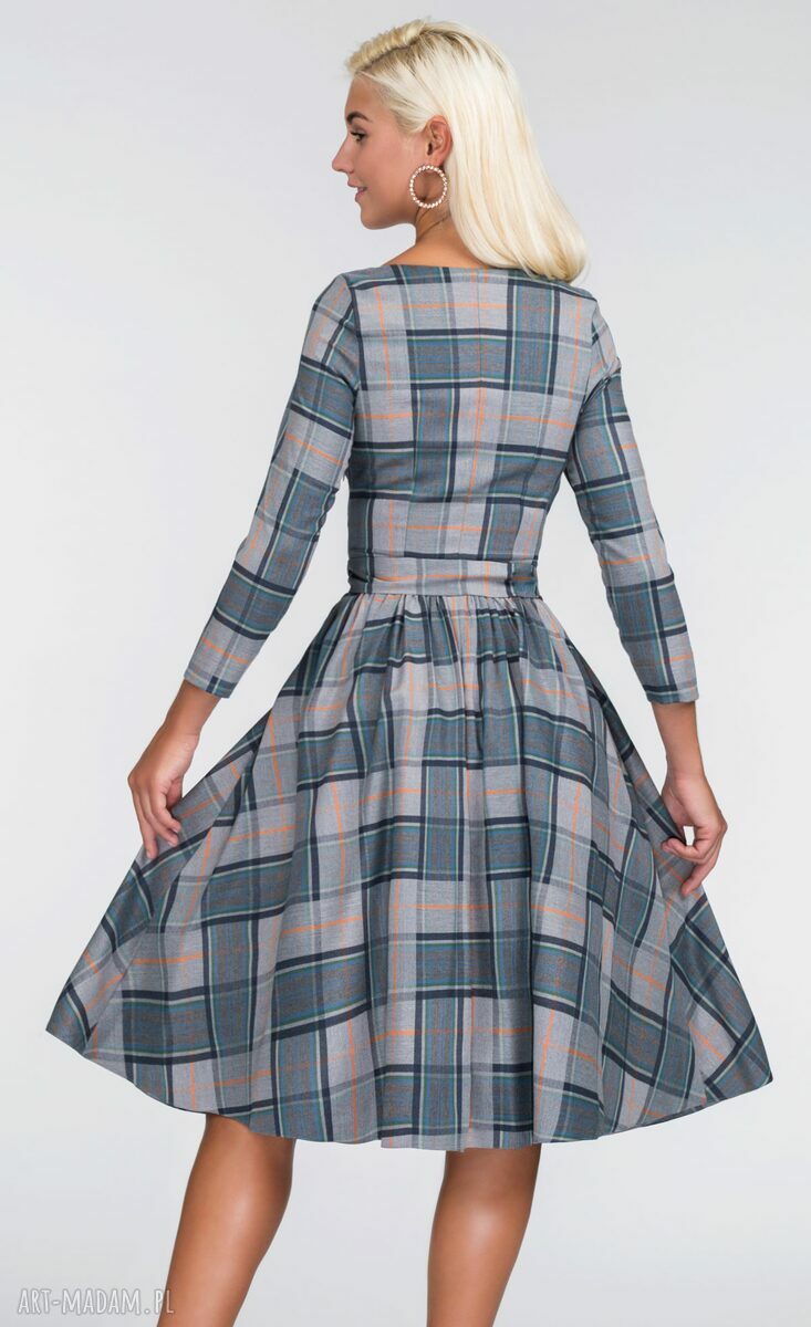 Sukienka MARIE 3/4 Midi Jenna HandMade