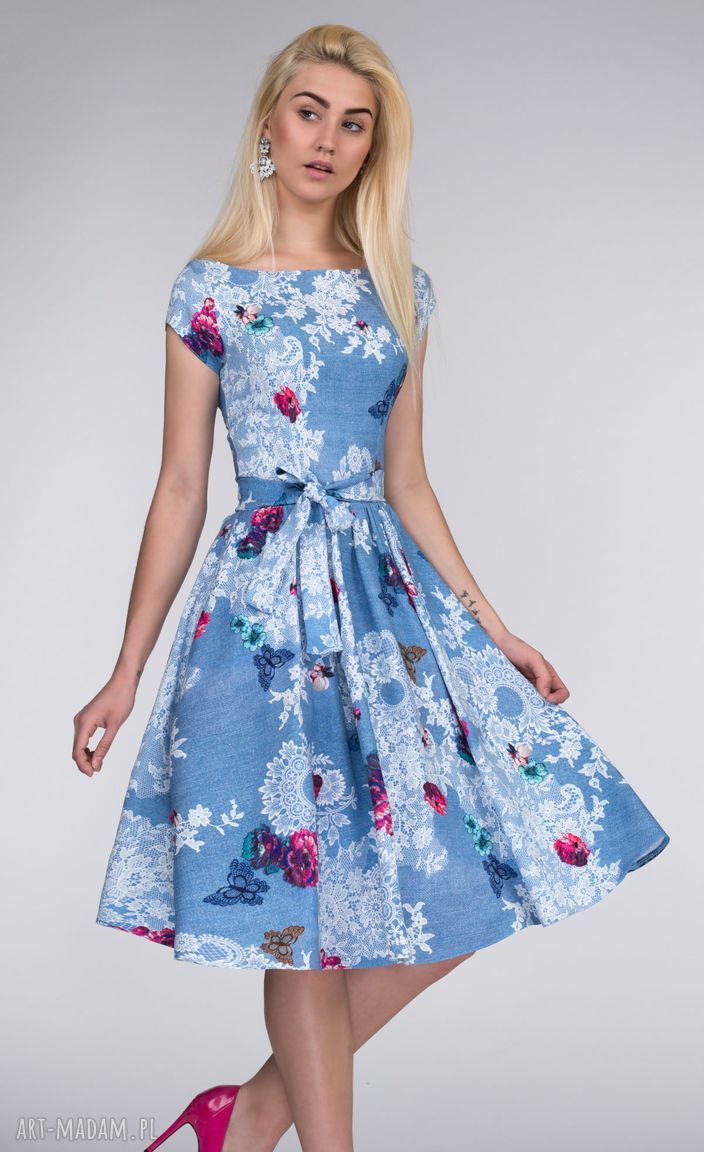 Sukienka MARIE Midi Bonita handmade