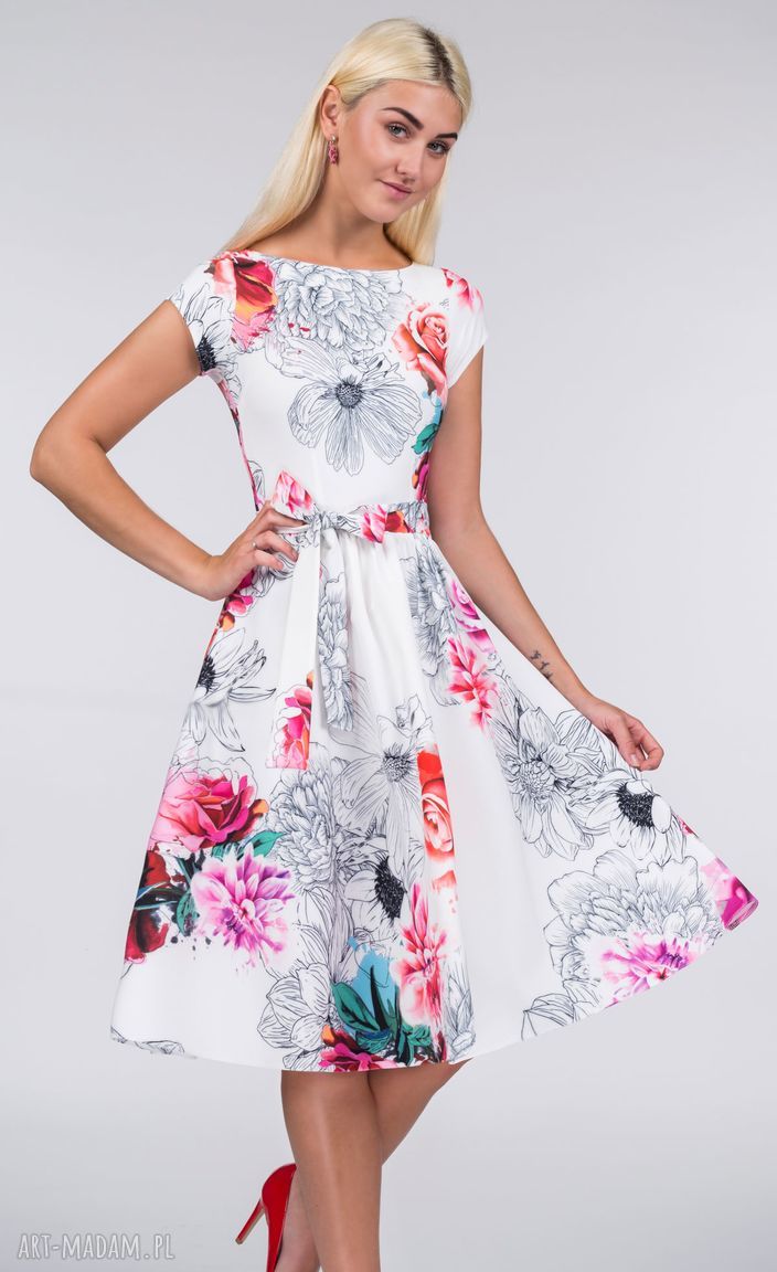 Sukienka MARIE Midi Delicja handmade