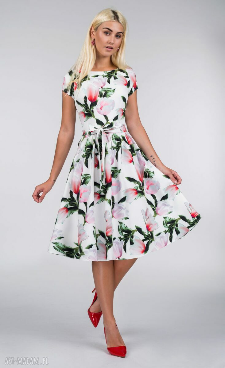 Sukienka MARIE Midi Pralinka handmade