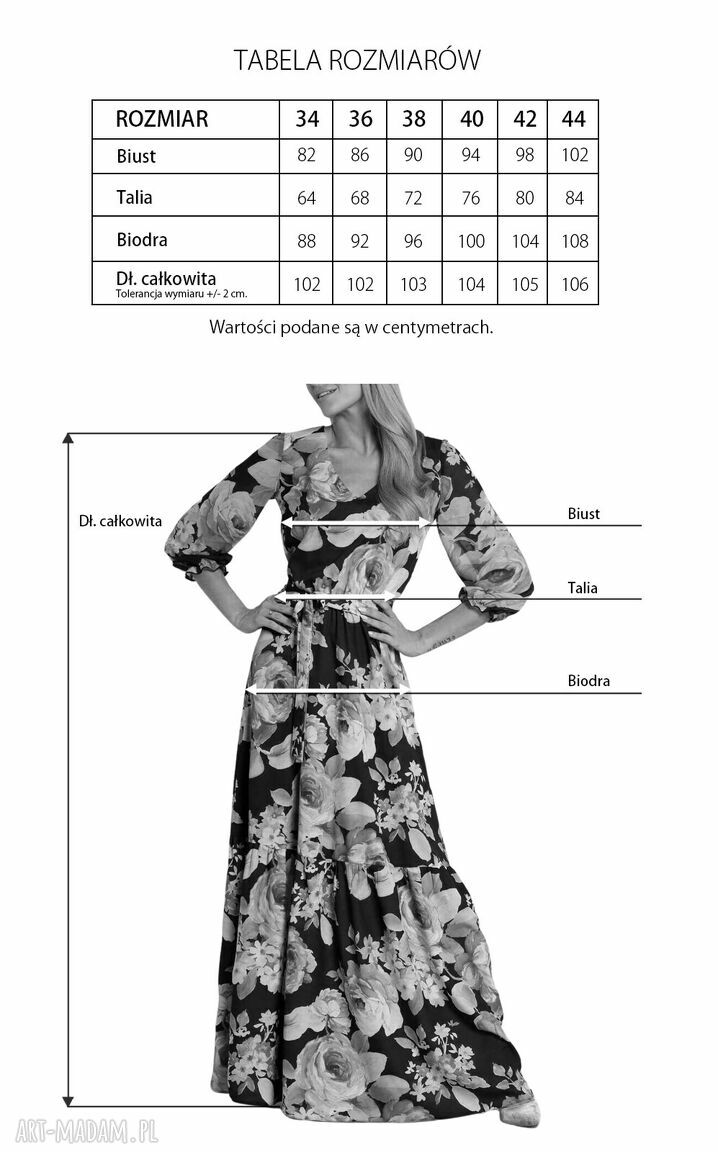 Sukienka Maxi NEREA (Aurorra) Autorskie