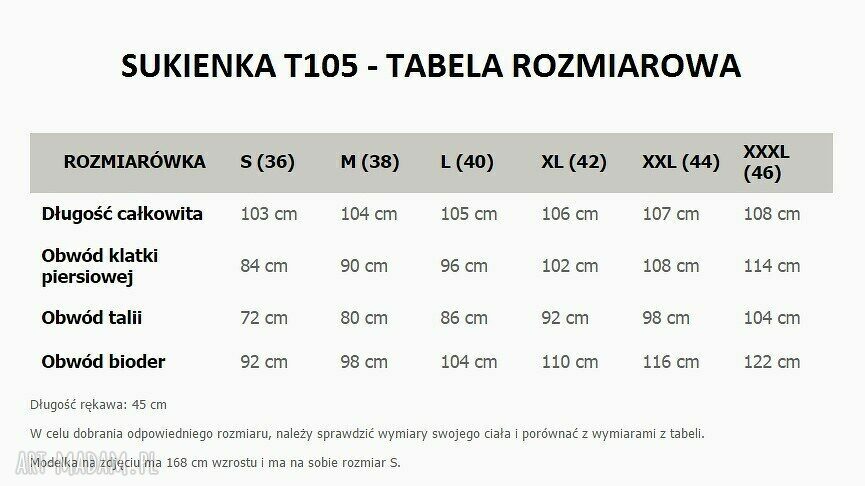 Sukienka midi z kieszeniami na biodrach T105 kolor czerwony - TESSITA