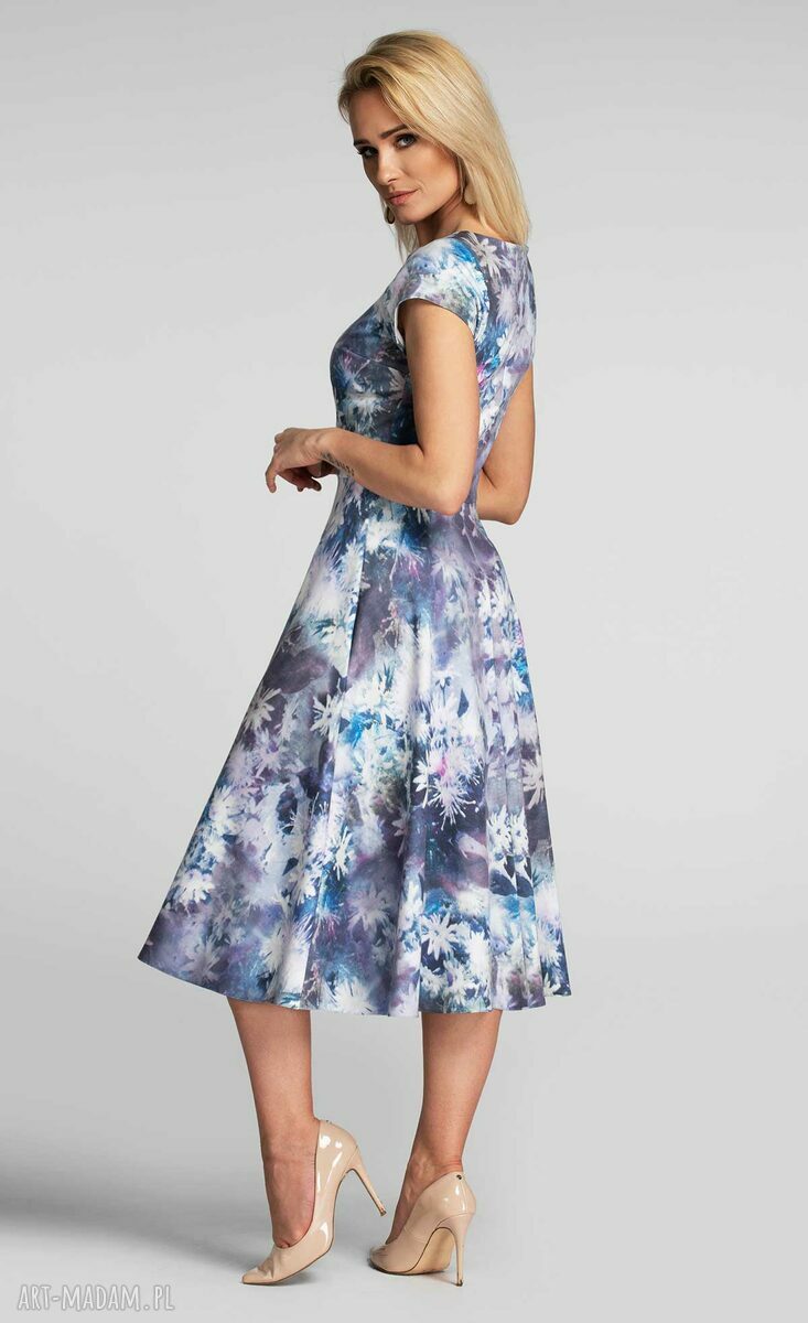Sukienka KLARA Total Midi Camillia hand made
