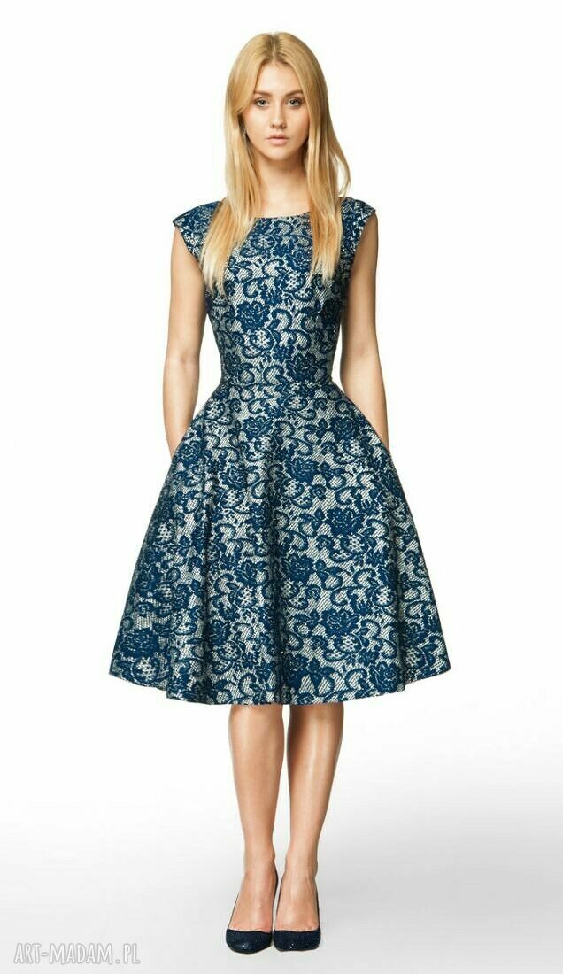 Sukienka SCARLETT Midi Diana (granat) Handmade