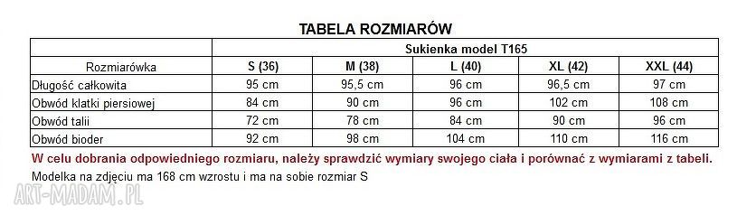 Sukienka T165, czarna