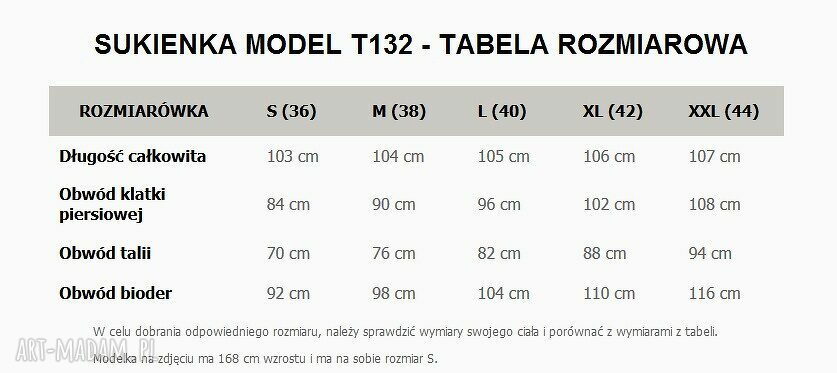 Sukienka T132 czarna size plus Tessita - dzianina z kieszeniami