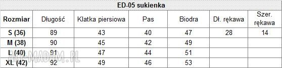 Szara sukienka midi z falbaną i kokardą 005 (Ella Dora)