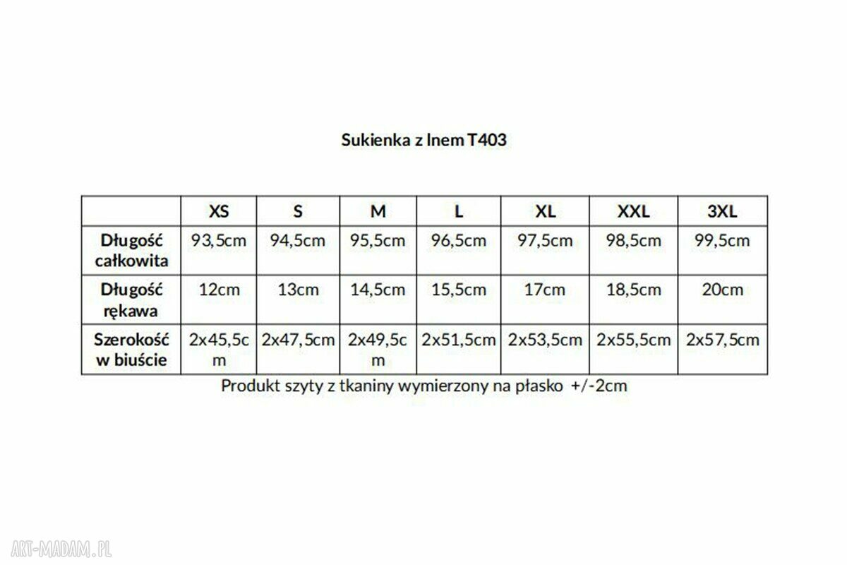 Sukienka z lnu T403 z kontrafałdą na plecach - white sand