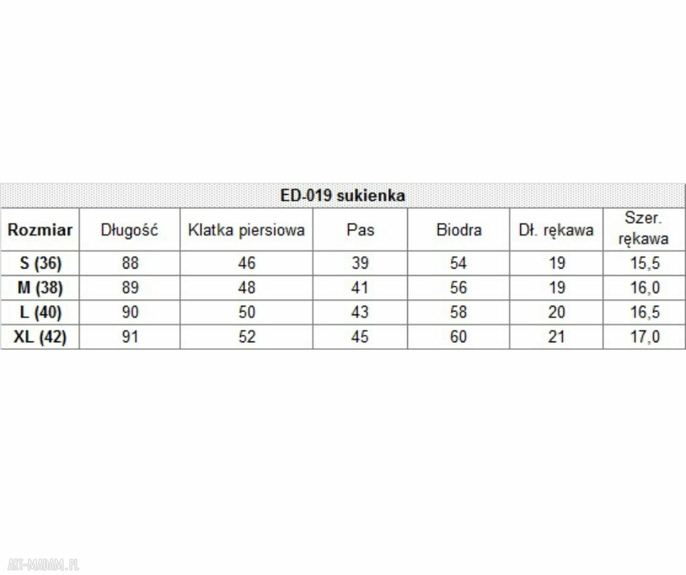 Czerwona sukienka z trzema falbankami Ella Dora 019
